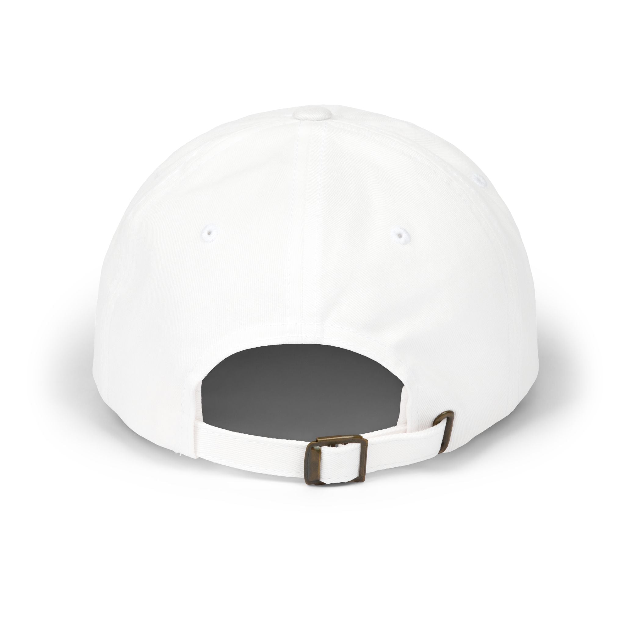 White Embroidered Cap