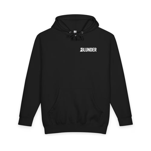 Chess Hoodie — "Blunder for the Players" Back Design, Casual Gamer Pullover